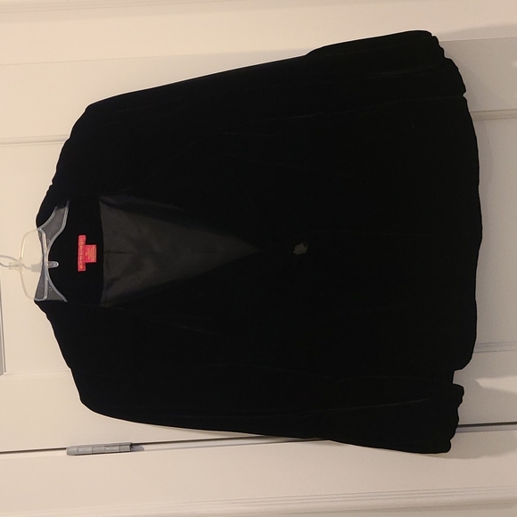 Vintage style velour jacket - Picture 1 of 6